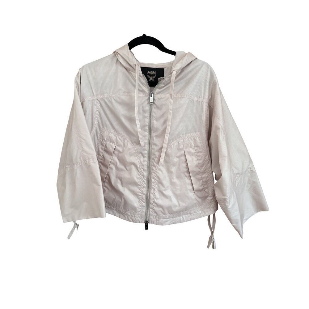 MCM Wind Breaker Jacket Cropped Size 40 NWOT